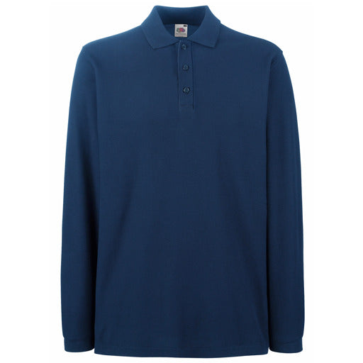 Fruit Of The Loom Premium Long Sleeve Polo