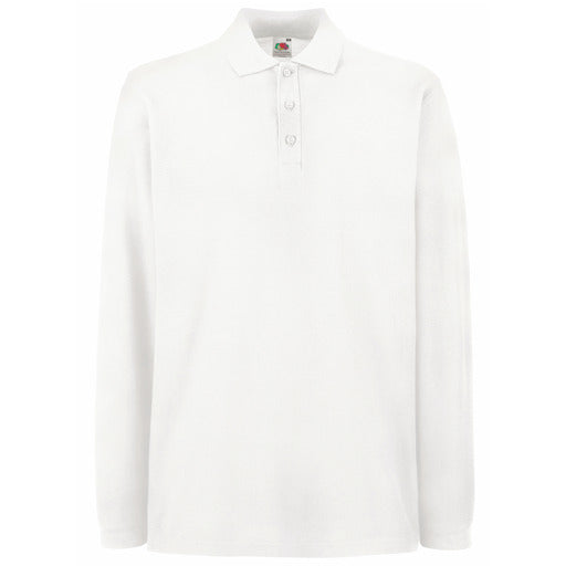 Fruit Of The Loom Premium Long Sleeve Polo