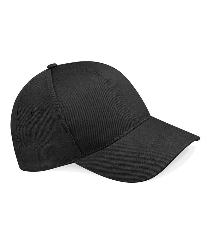 Black 5-panel cap